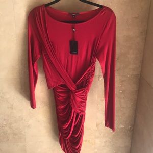 Long sleeve red Tart dress